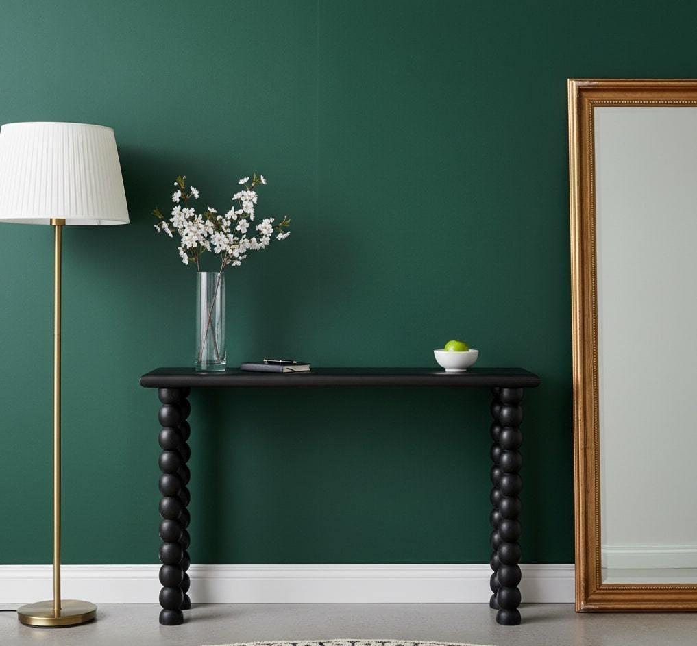 Artisan Furniture Solid Wood Console Table - Black Mango.