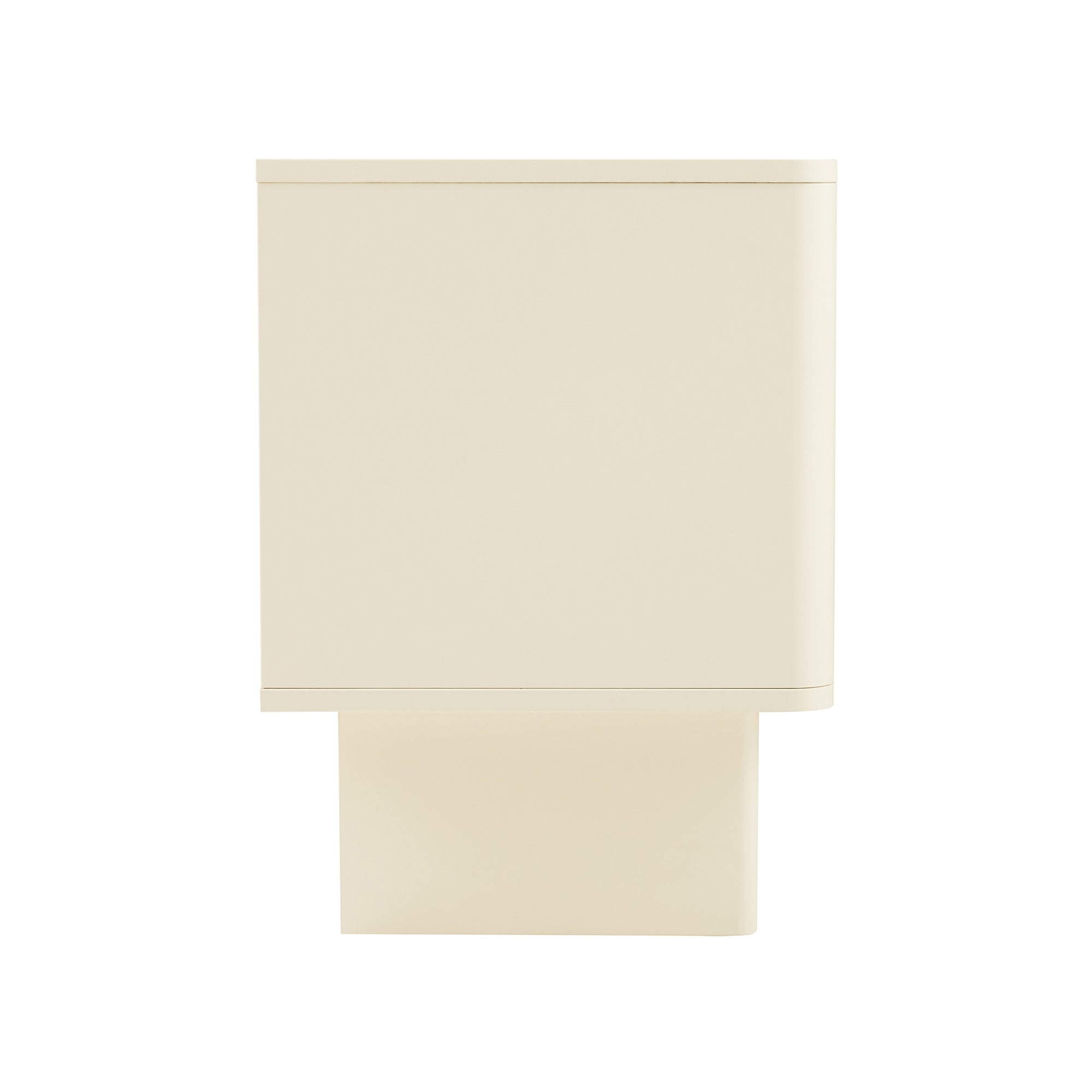 Ella 20' Nightstand in Cream (1-Drawer)