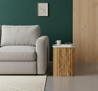 Solid Wood Oak Side Table for Modern Living Spaces.