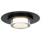 12 inch Square Black Integrated LED Flush Mount.