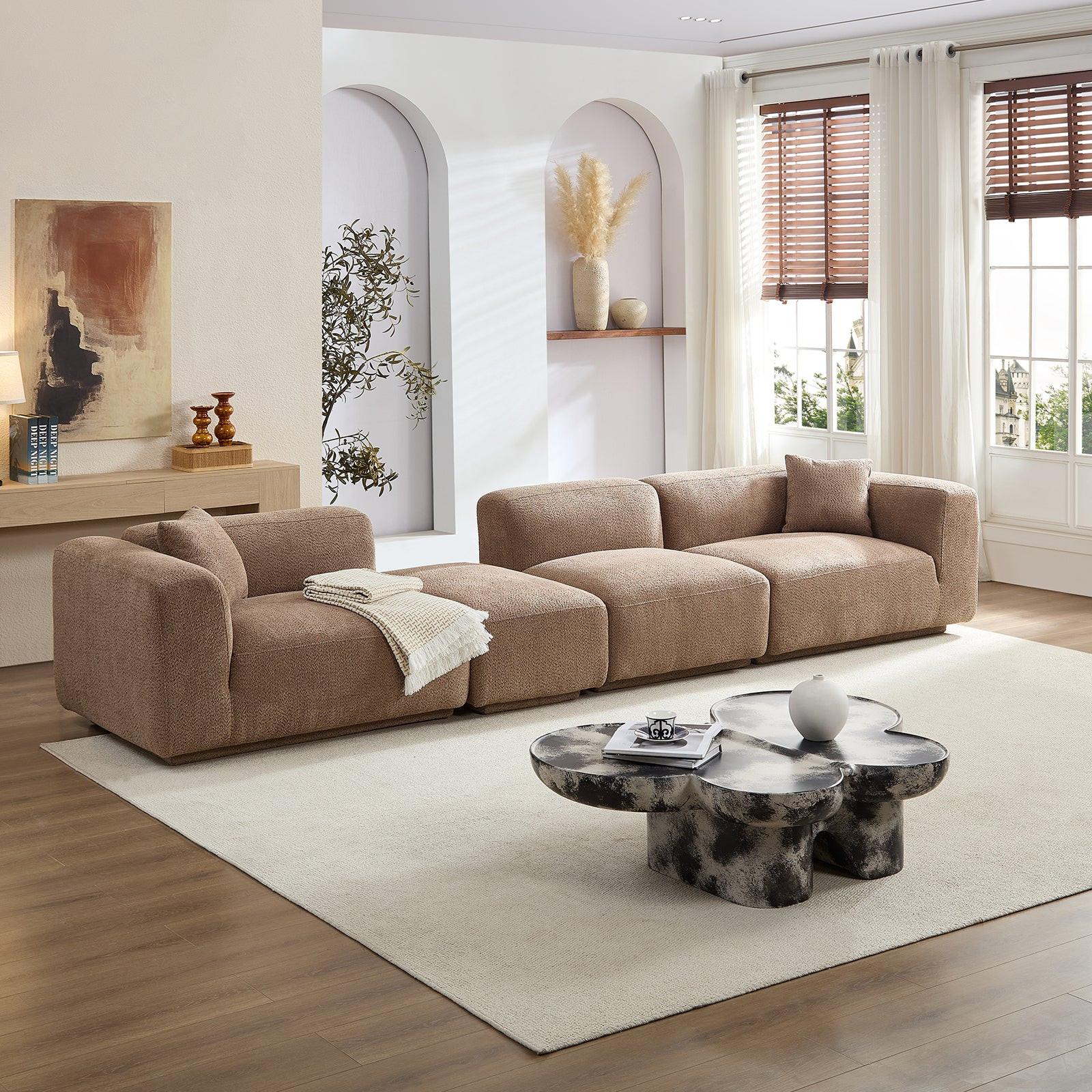 Minimalist Sectional Sofa for Living Room & Bedroom.