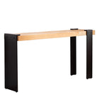 Rustic Industrial Console Table for Entryway & Living Rooms.