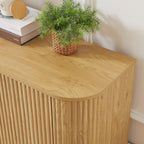 Modern Sideboard with Wine Storage and Glassware Holder