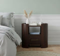 Mango Wood Bedside Table - Artisan Furniture Valencia.