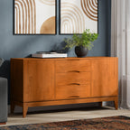 Harper Rubber Wood Sideboard Buffet for Storage.