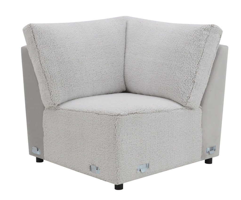 Tarrance Gray Power Recliner Sectional with Multifunction.