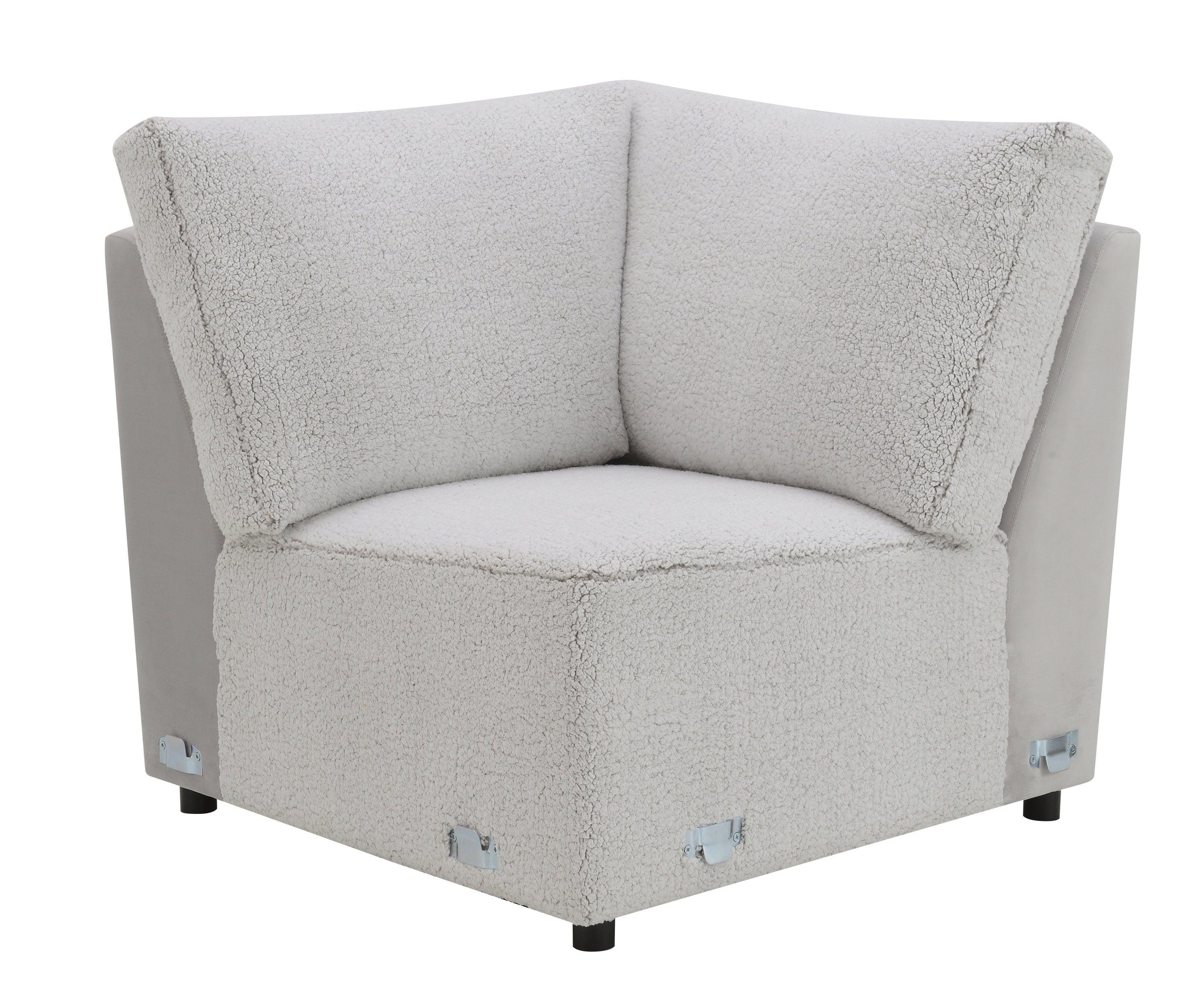 Tarrance Gray Power Recliner Sectional with Multifunction.