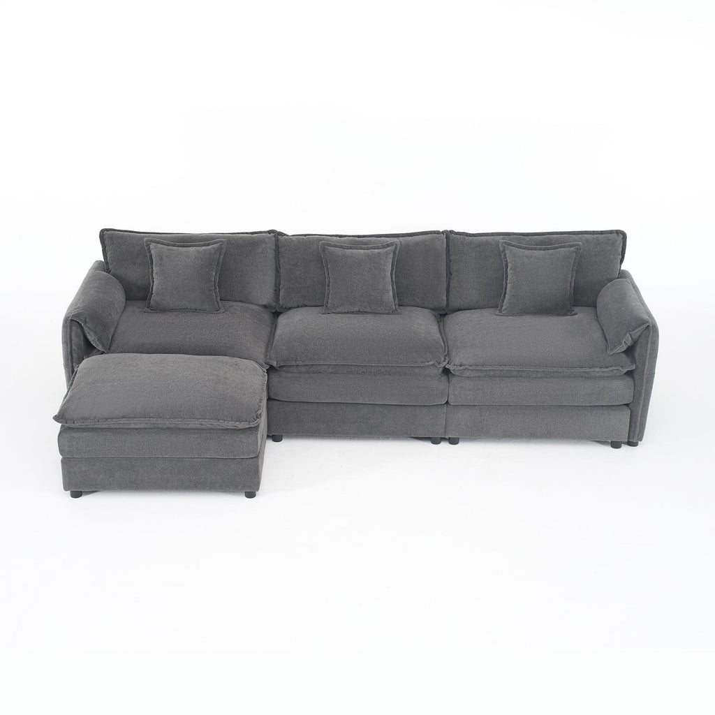 Modular Sectional Sofa - Versatile L Shaped Couch Set.