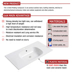 30 inch Freestanding Bathroom Vanity With Gel Sink, Soft Closing Door and 2/3 Soft Closing Drawers (KD-Packing) - Groovy Boardz