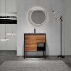 30 inch Freestanding Bathroom Vanity With Gel Sink, Soft Closing Door and 2/3 Soft Closing Drawers (KD-Packing) - Groovy Boardz