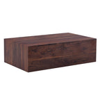 Walnut MDF Coffee Table - 39.3x23.6x12 Inch Design.