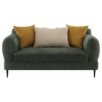Repley Green Upholstered Sofa Set - Chenille Design.