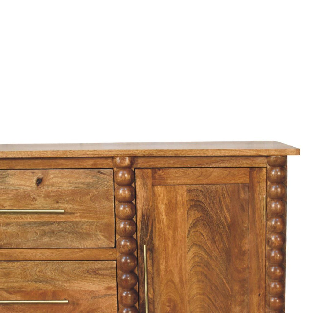 Artisan Furniture Solid Wood Spindle Sideboard.
