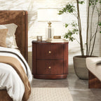 Valentine 24' Beech Wood Storage Side Table.