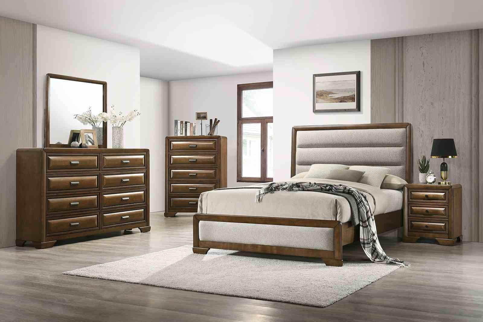 Transitional Nightstand with English Dovetail Drawers.