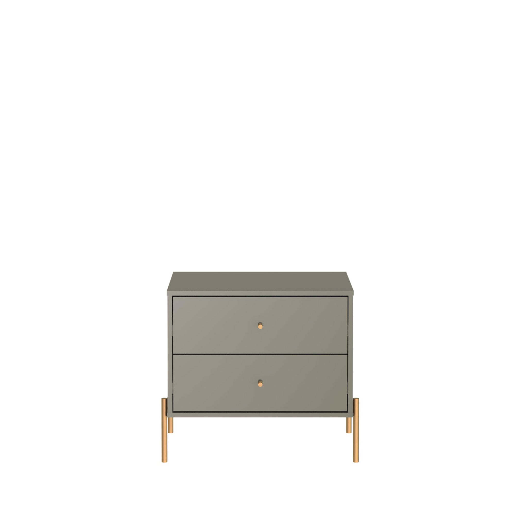 Jasper 25' Nightstand in Sage Gray (2-Drawer)