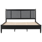Solid Wood King Bed with Heavy Duty Support.
