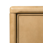 Natural Storage Cabinet with 6 Drawers for Living Room.