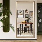32x70 Inch Copper Framed Full Length Floor Mirror.