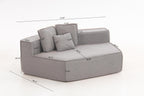 Teddy Fabric Single Sofa Chair for Cozy Interiors.