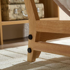Corduroy Armless Lazy Sofa for Living Rooms & Bedrooms.