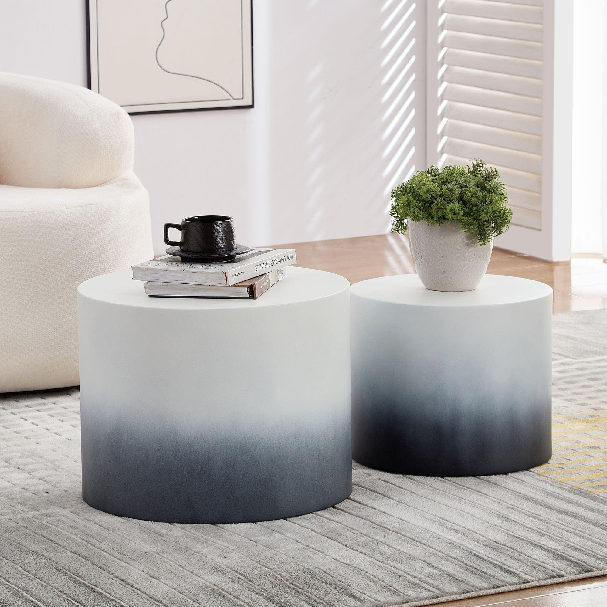 MDF Veneer Table Set for Living Room & Office.