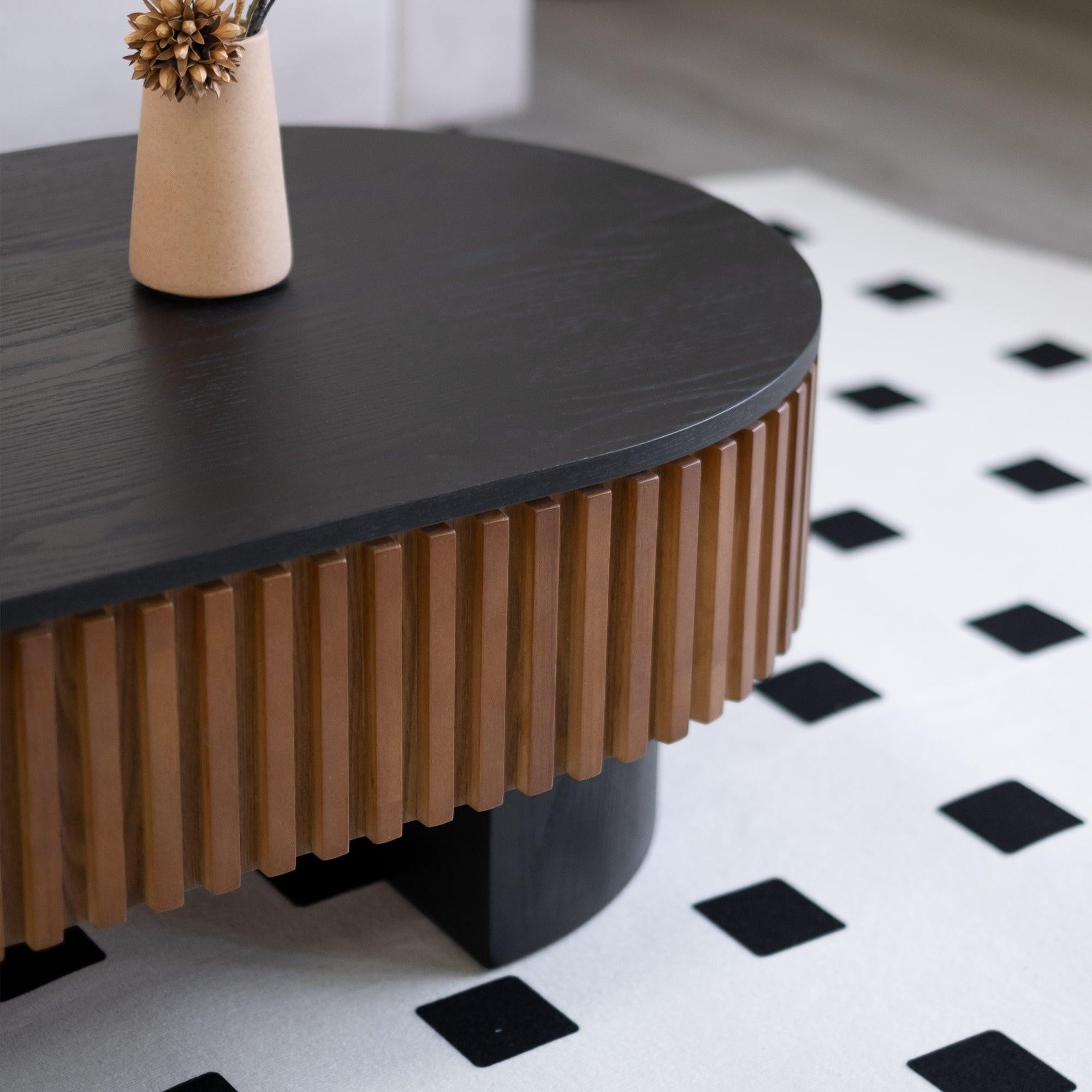 43.7'' Modern Coffee Table with Hidden Storage and Removable Top.