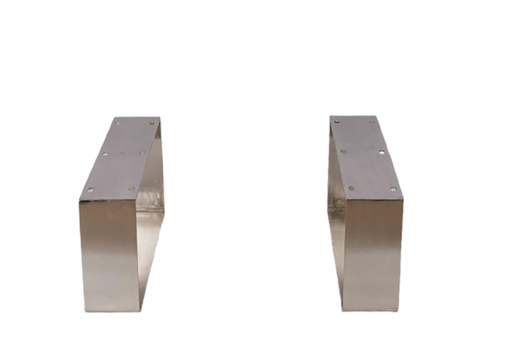 Large Coffee Table with Metal Legs - Minimalistic Design.