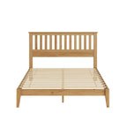 Malinda Mission Style Queen Panel Bed for Modern Spaces.