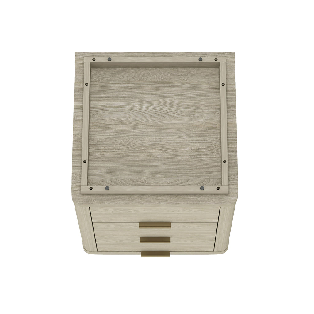 Evelyn 20' Nightstand in Natural (3-Drawer)
