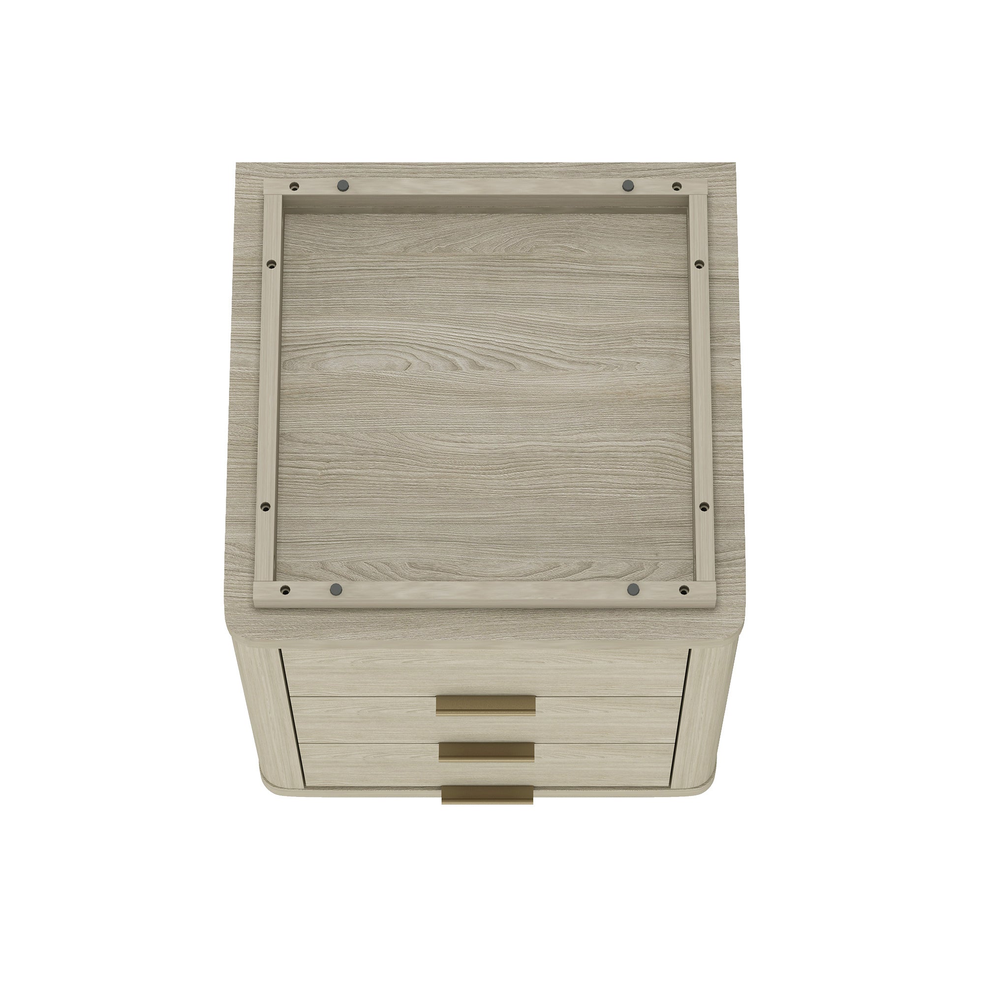 Evelyn 20' Nightstand in Natural (3-Drawer)