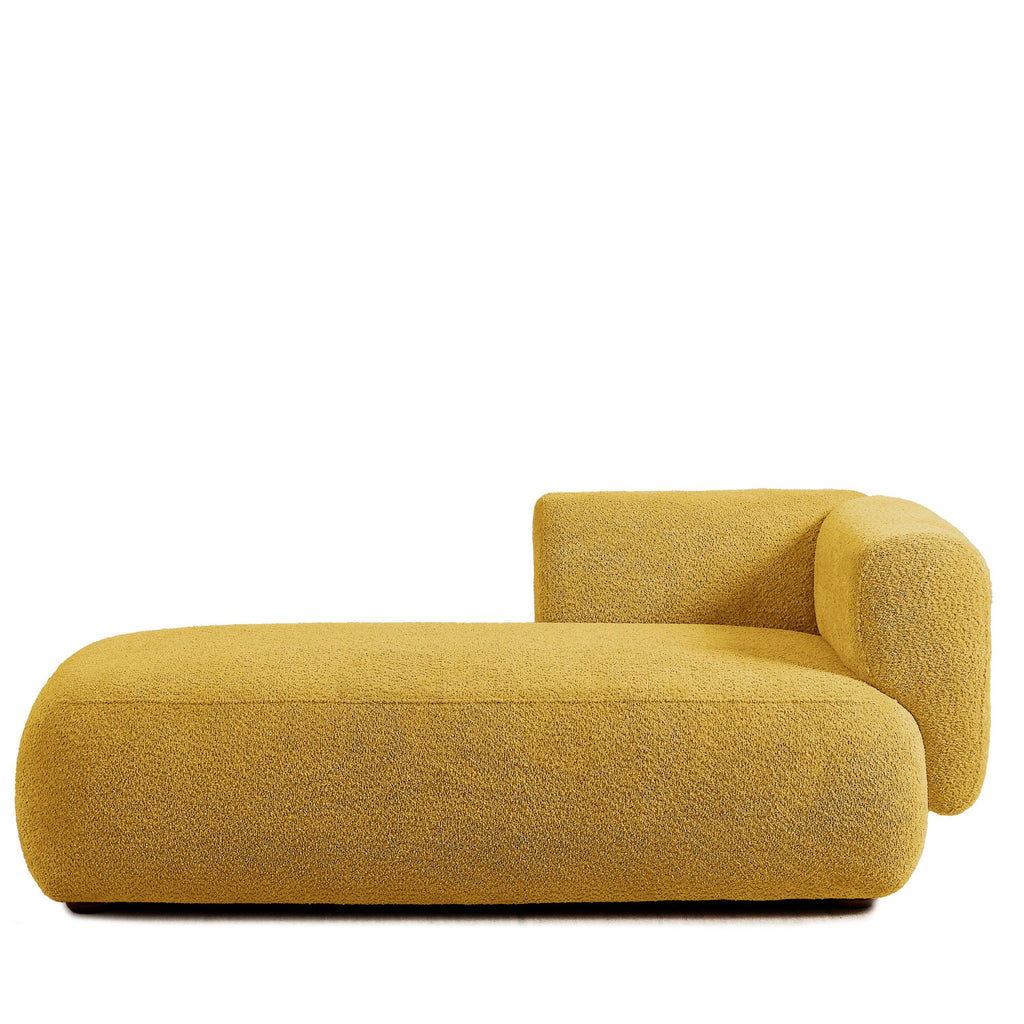 Comfortable Upholstered Chaise Lounge for Modern Spaces.