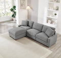 Modular Sectional Sofa with Storage for Living Room