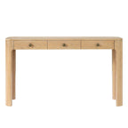 TREXM Rustic Console Table with Drawers for Entryway & Living Room.