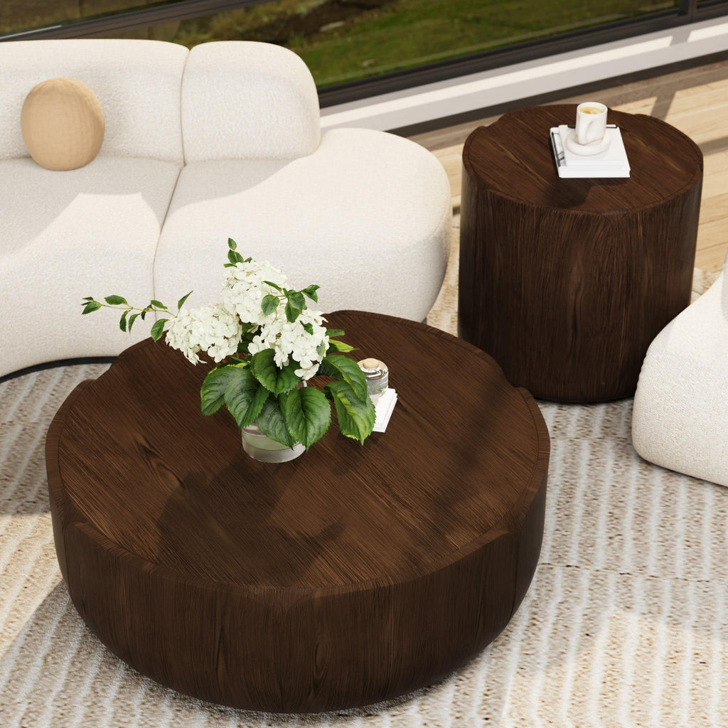 Modern Coffee Table Set for Indoor and Outdoor Spaces.