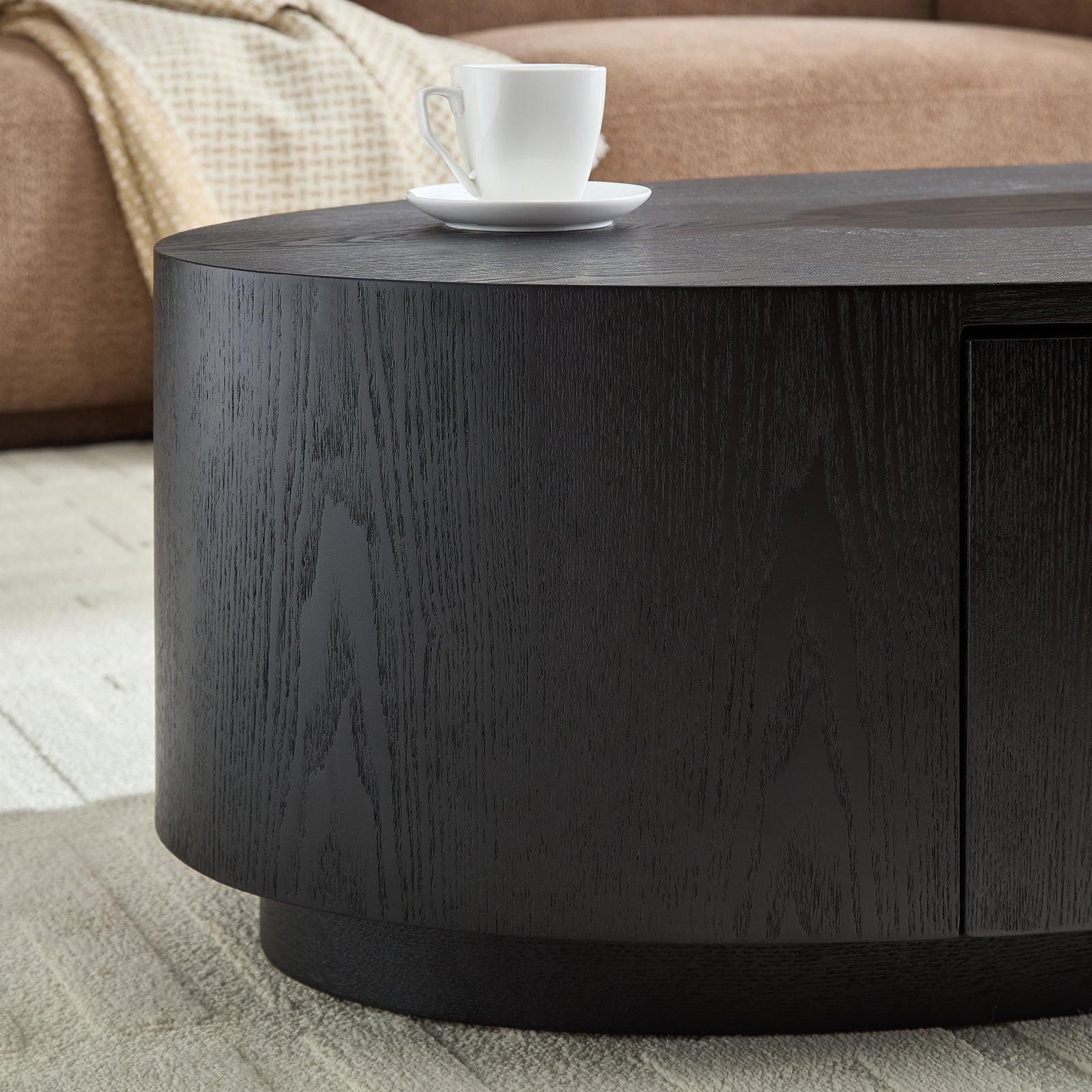 Modern Luxury Oval Coffee Table for Living Room.