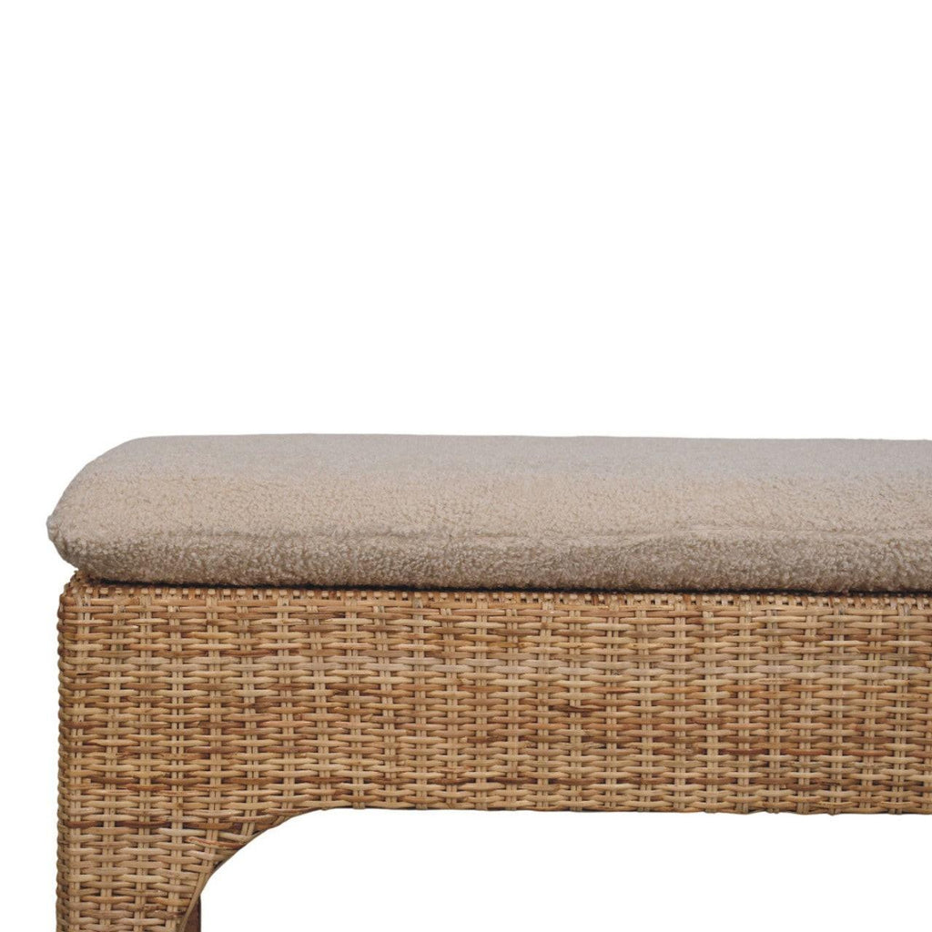 Rattan Harmony - Handmade Wood Decor.