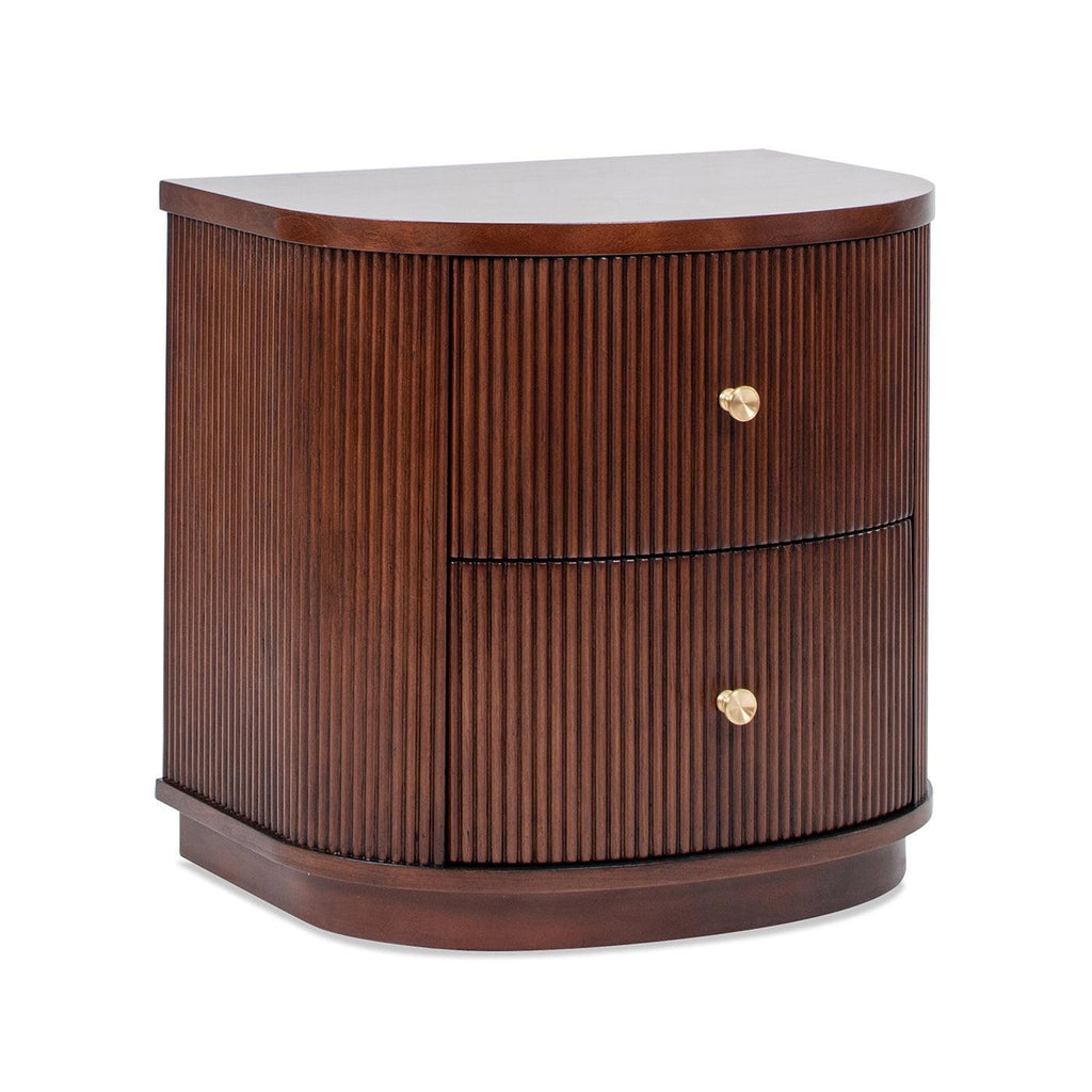 Valentine 24' Beech Wood Storage Side Table.
