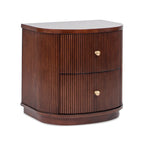 Valentine 24' Beech Wood Storage Side Table.