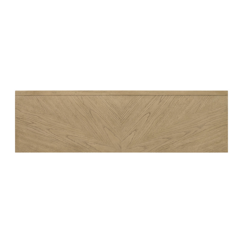 Caramel and Cocoa Sideboard in Brown Wood with Ample Storage and Warm Finish, 18.0' L x 62.0' W x 36.0' H