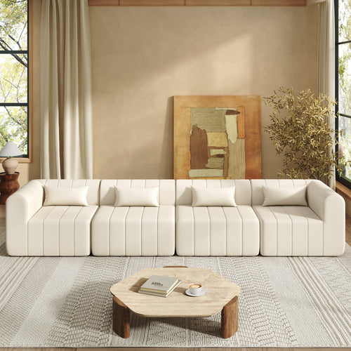 145.5 Inch Modular Sectional Sofa for Living Room.