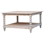 Wood Coffee Table - Solid Wood Barclay Acid Wash Design.