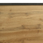 Georgina Natural Pine Mid-Century Queen Bedroom Set.