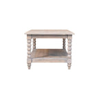 Solid Wood Ellsworth Spindle Coffee Table - Acid Wash.