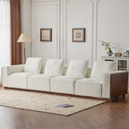 CHITA Modular Sectional Sofa 4-Seater with Wider Seats.