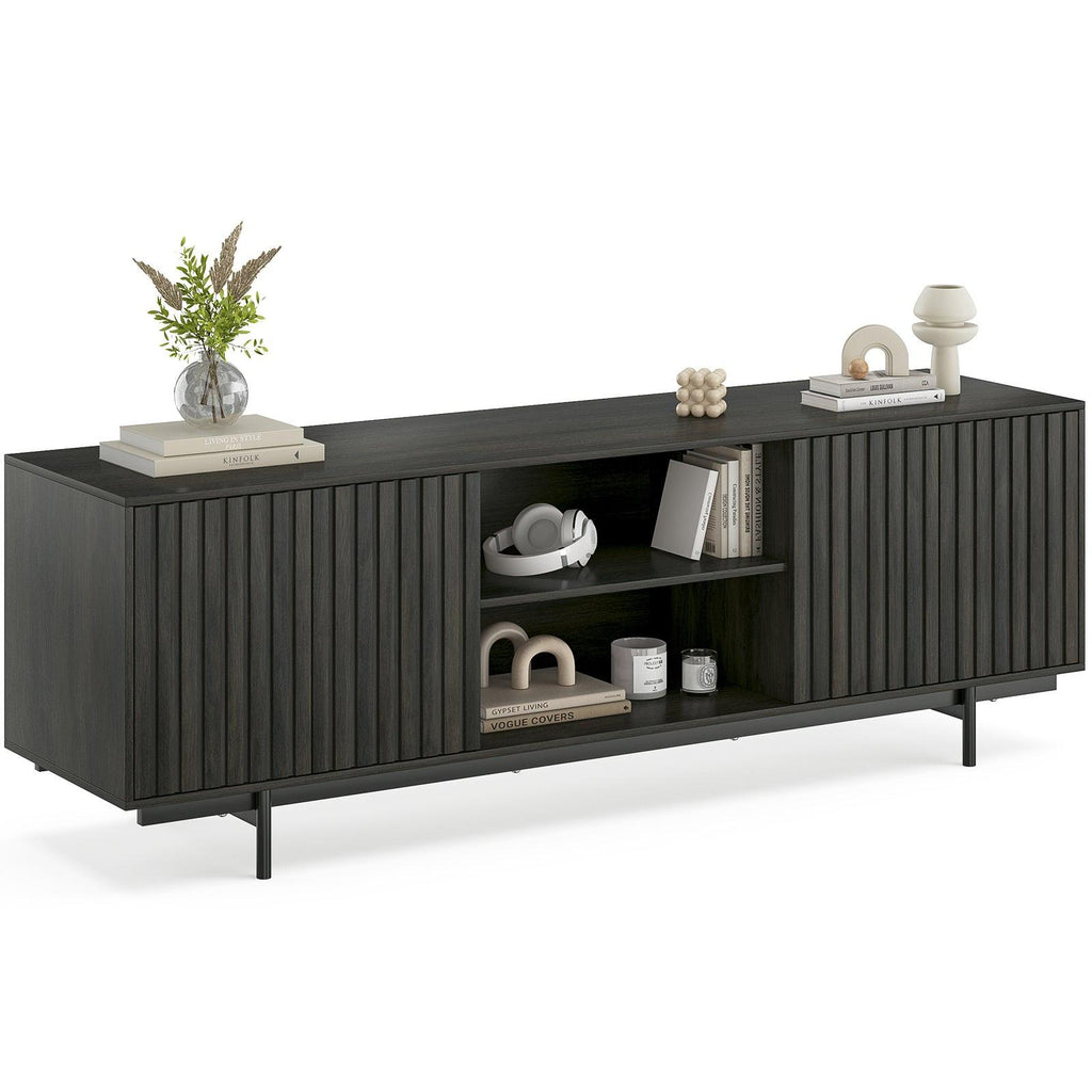 Mid Century Modern TV Stand for TVs Up to 75".