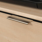 Credenza for TVs up to 46 inches with Concealed Storage.