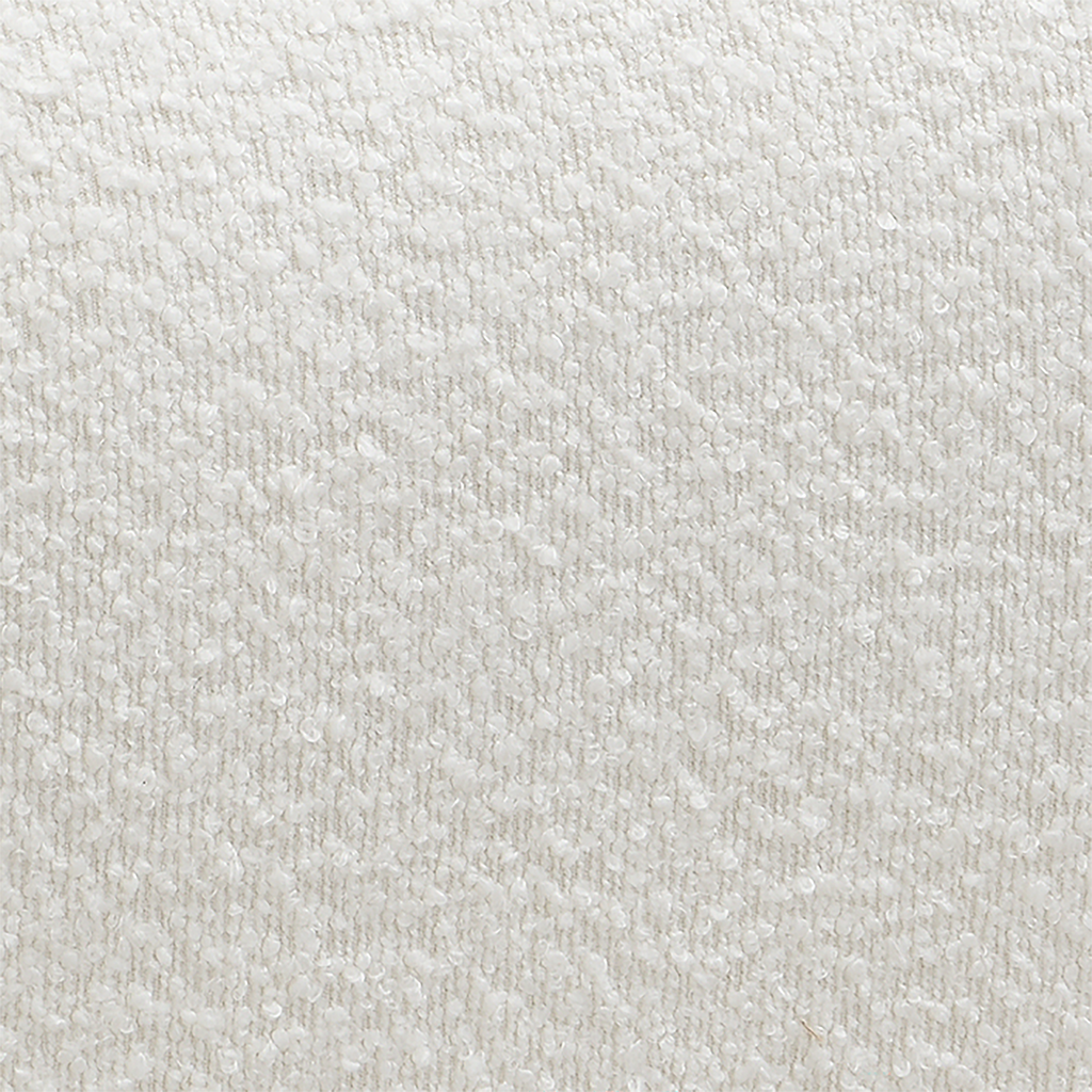 Beige Grainy Footstool for Modern or Nordic Home.