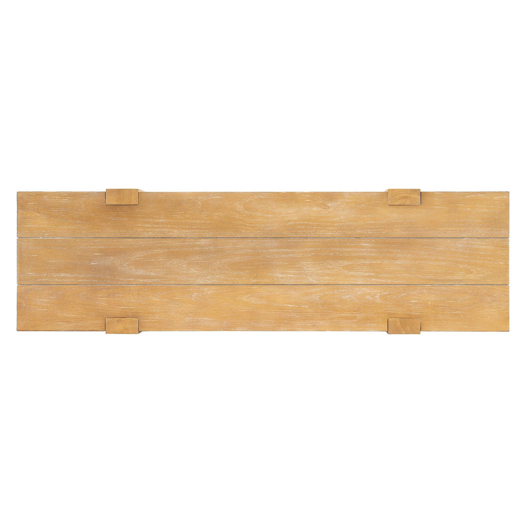 Rustic Wood Console Table with Outlet & Hidden Drawer.
