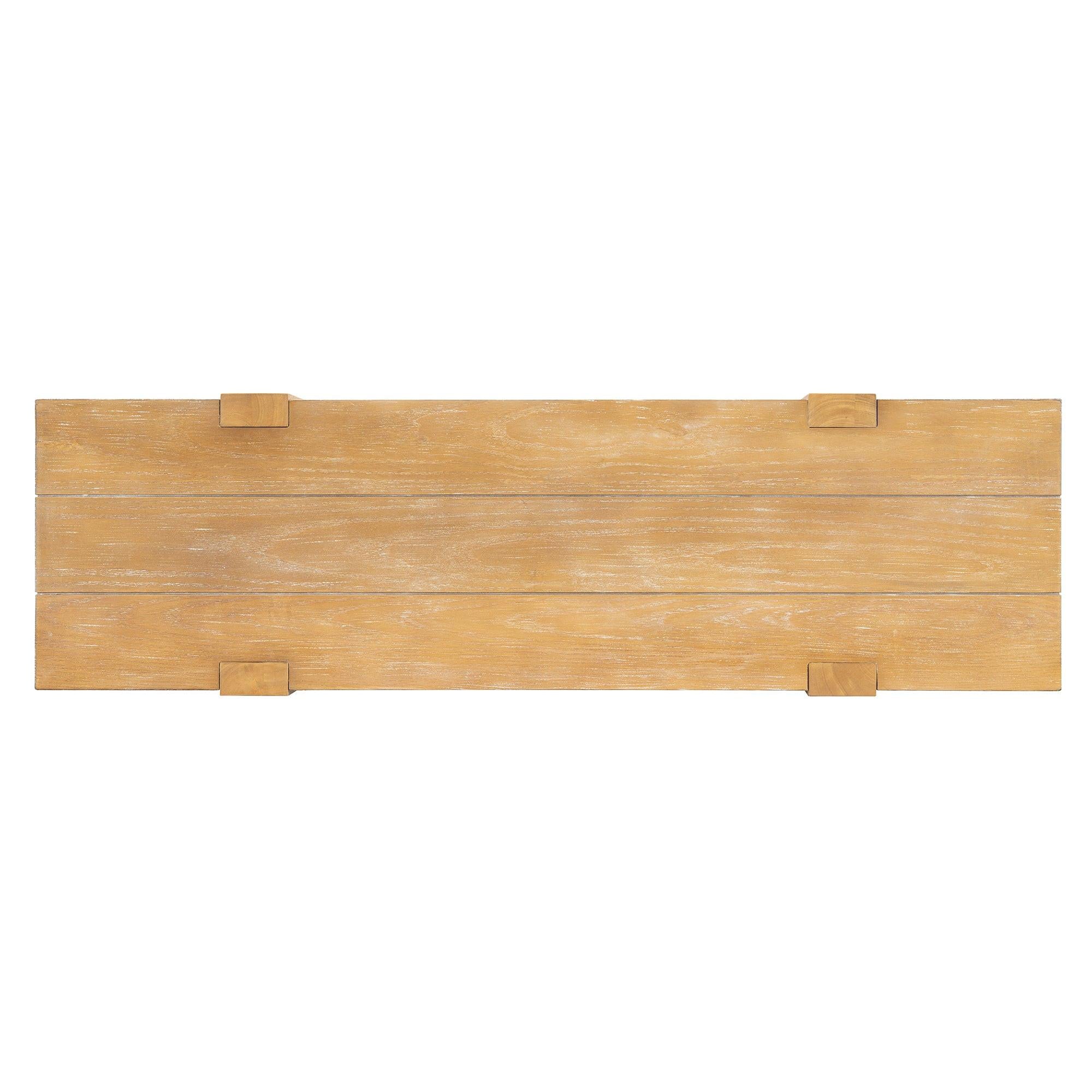 Rustic Wood Console Table with Outlet & Hidden Drawer.